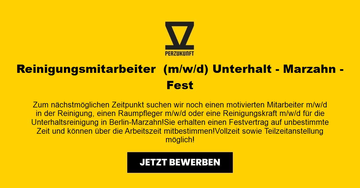 Reinigungsmitarbeiter  (m/w/d) Unterhalt - Marzahn - Fest