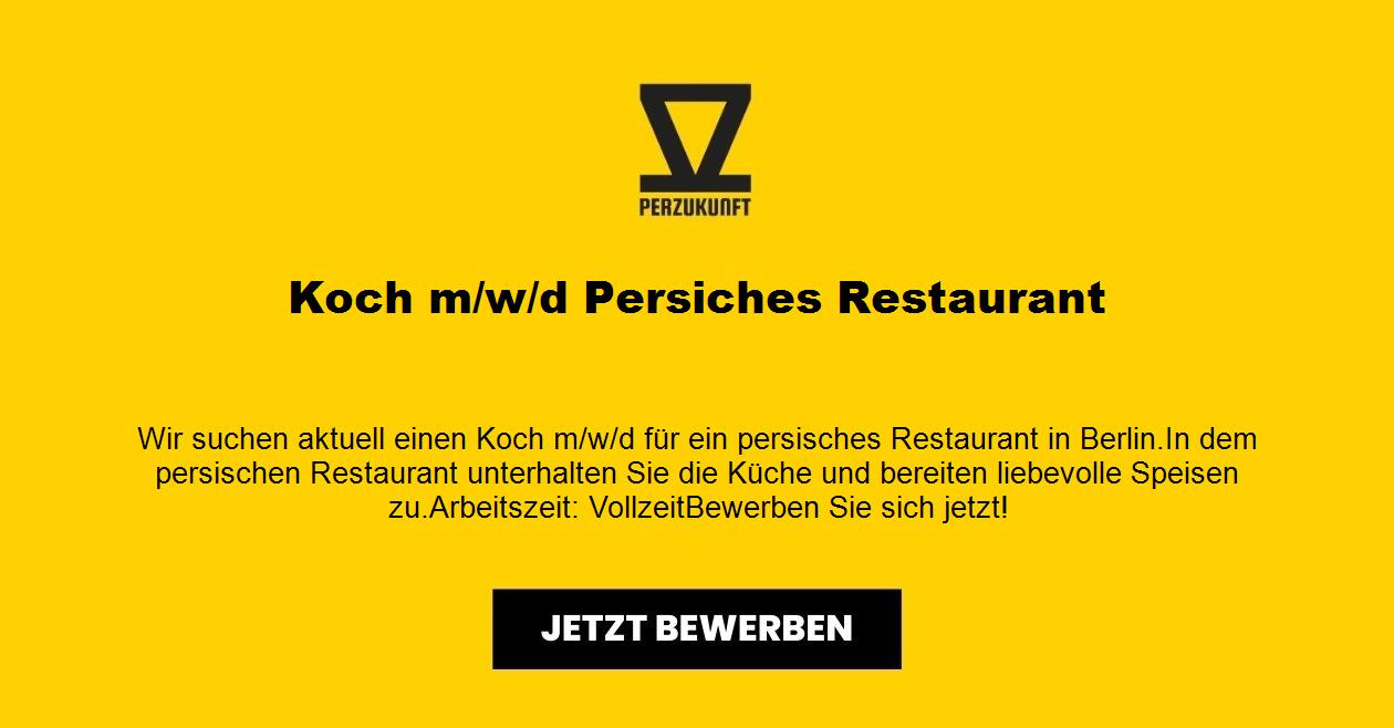 Koch m/w/d Persiches Restaurant