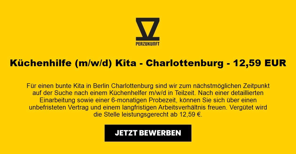 Küchenhilfe (m/w/d) Kita - Charlottenburg - 24,60 EUR