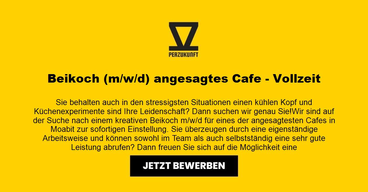 Beikoch (m/w/d) angesagtes Cafe - Vollzeit