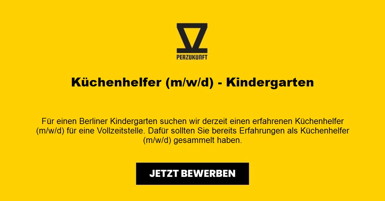 Küchenhelfer (m/w/d) - Kindergarten