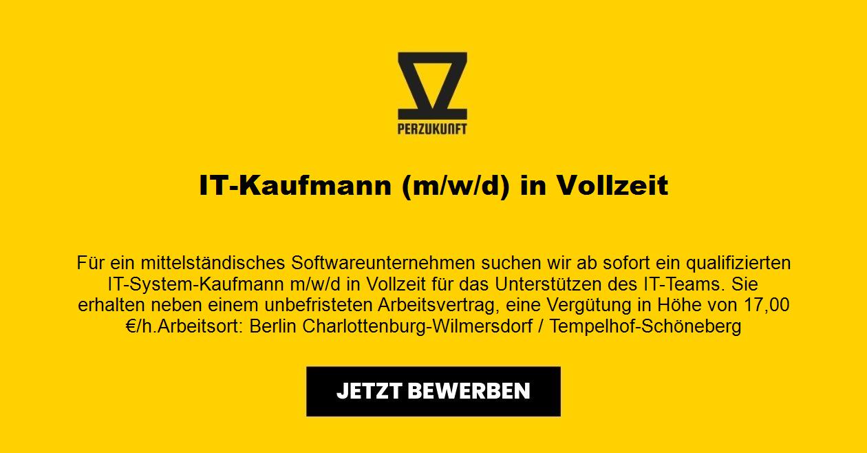 IT-Kaufmann (m/w/d) in Vollzeit