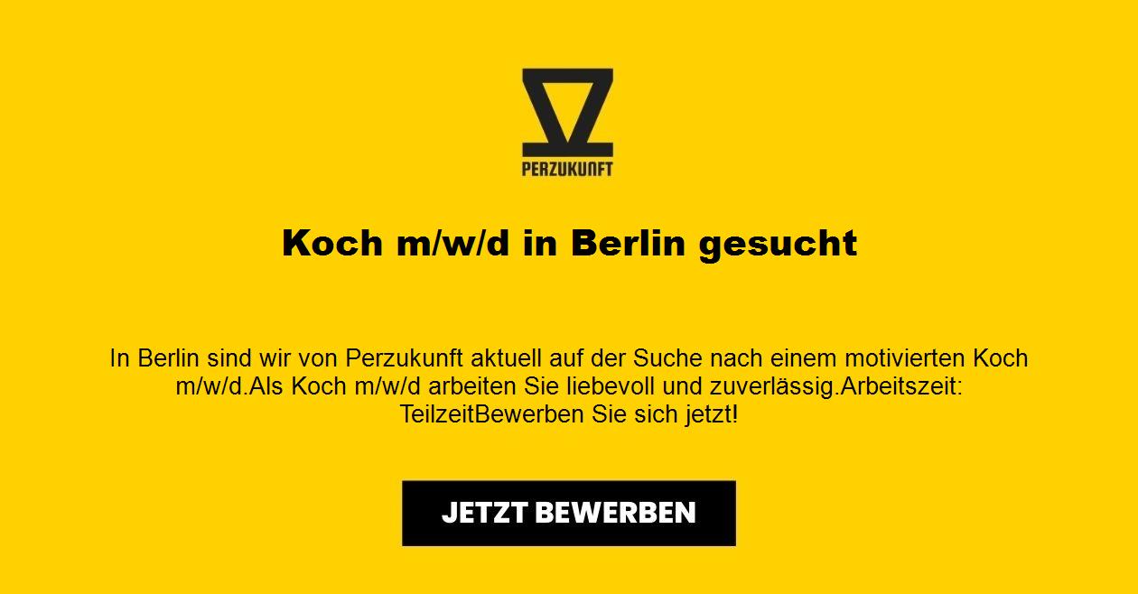 Koch m/w/d in Berlin gesucht