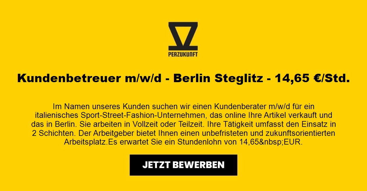 Kundenbetreuer m/w/d - Berlin Steglitz - 24,48 €/Std.