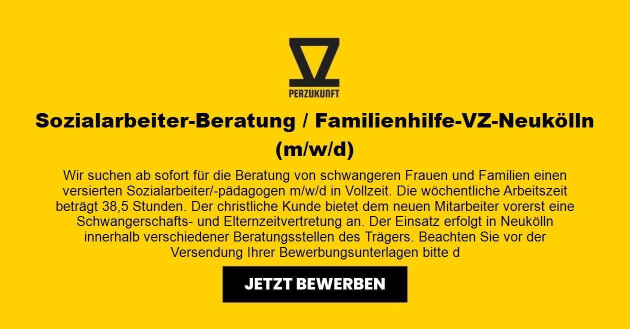Sozialarbeiter-Beratung / Familienhilfe-VZ-Neukölln  (m/w/d)