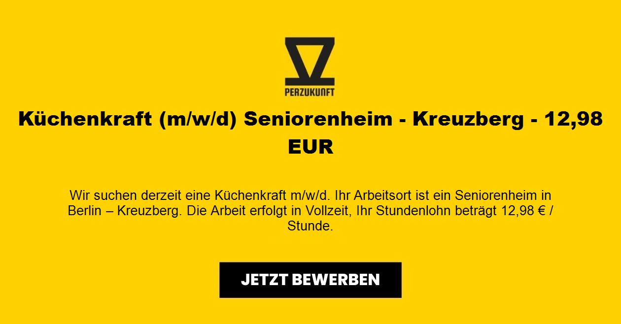 Küchenkraft (m/w/d) Seniorenheim - Kreuzberg - 28,04 EUR