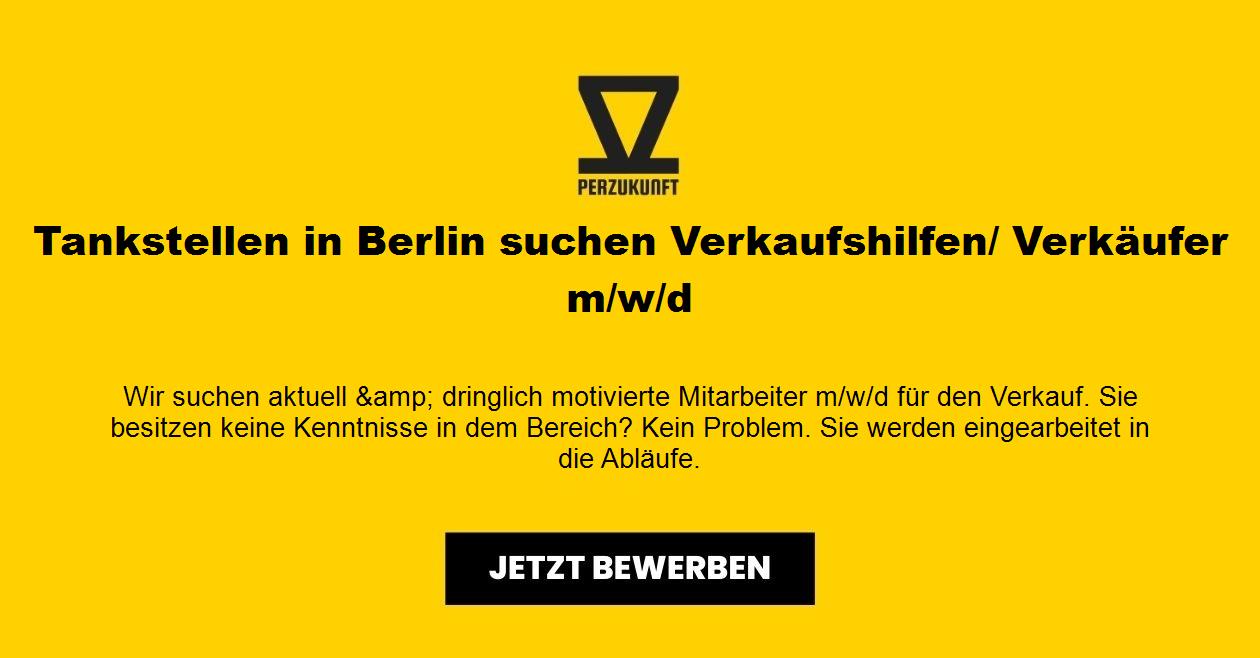 Tankstellen in Berlin suchen Verkaufshilfen/ Verkäufer m/w/d