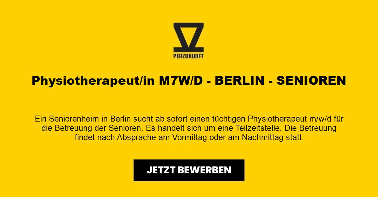 Physiotherapeut/in M7W/D - BERLIN - SENIOREN
