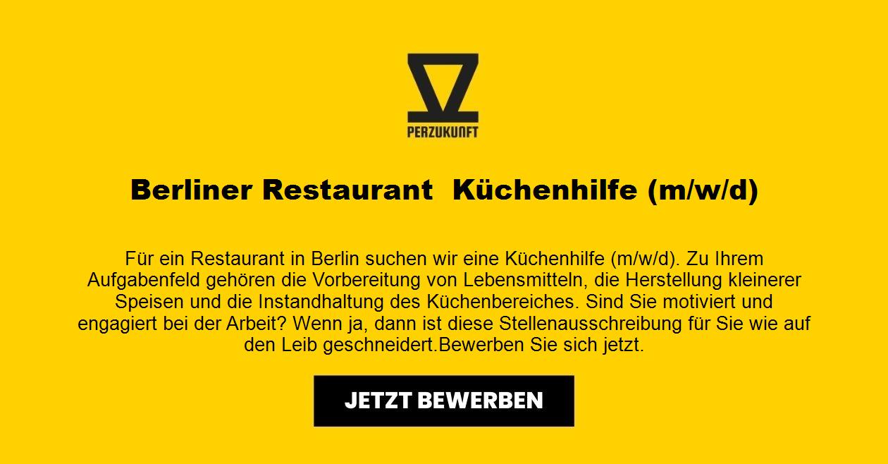 Berliner Restaurant  Küchenhilfe (m/w/d)