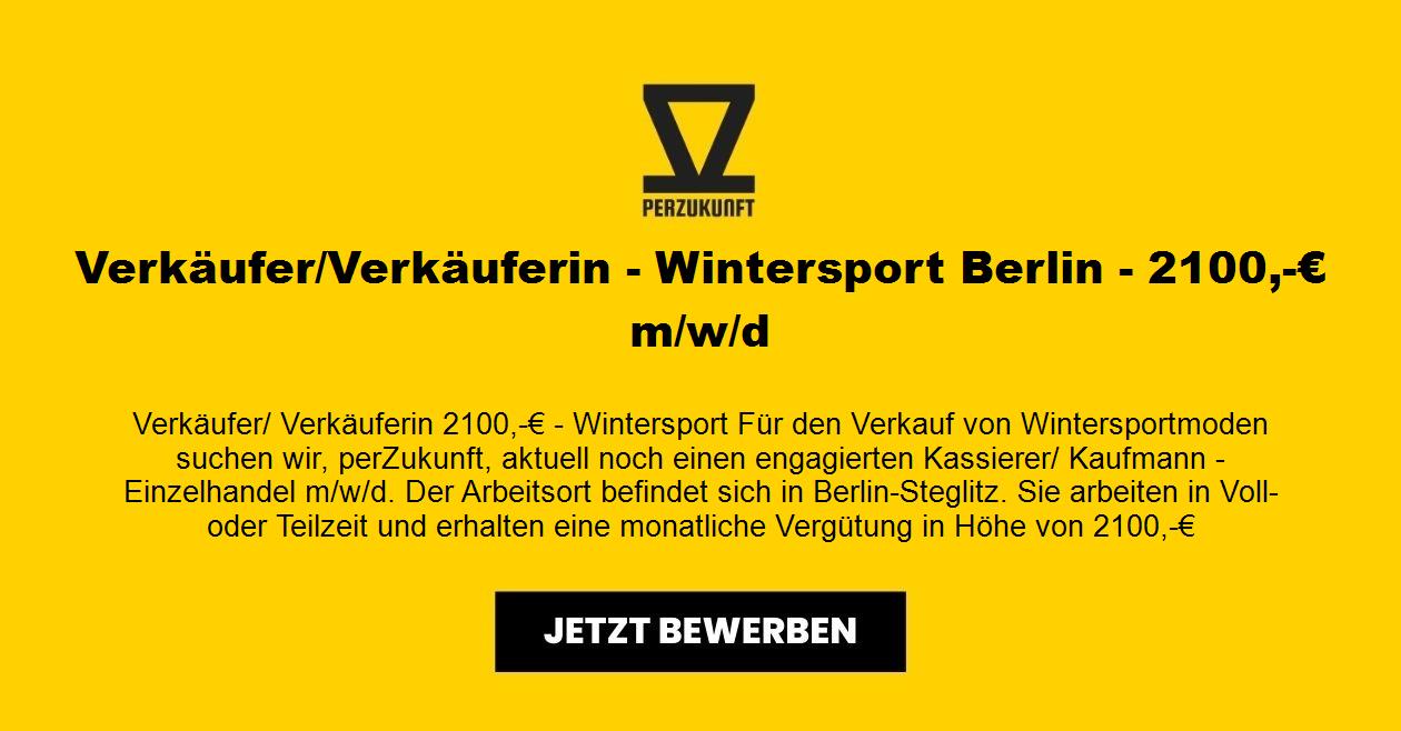 Verkäufer/Verkäuferin - Wintersport Berlin - 3509,30-€   m/w/d