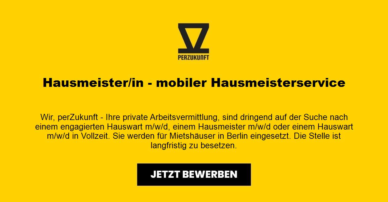 Hausmeister/in - mobiler Hausmeisterservice