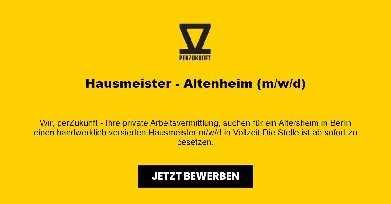 Hausmeister - Altenheim (m/w/d)