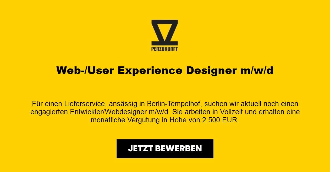 Web-/User Experience Designer m/w/d