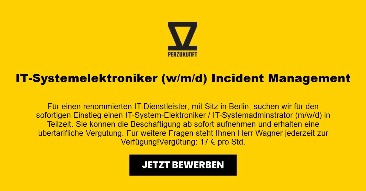 IT-Systemelektroniker (m/w/d) Incident Management
