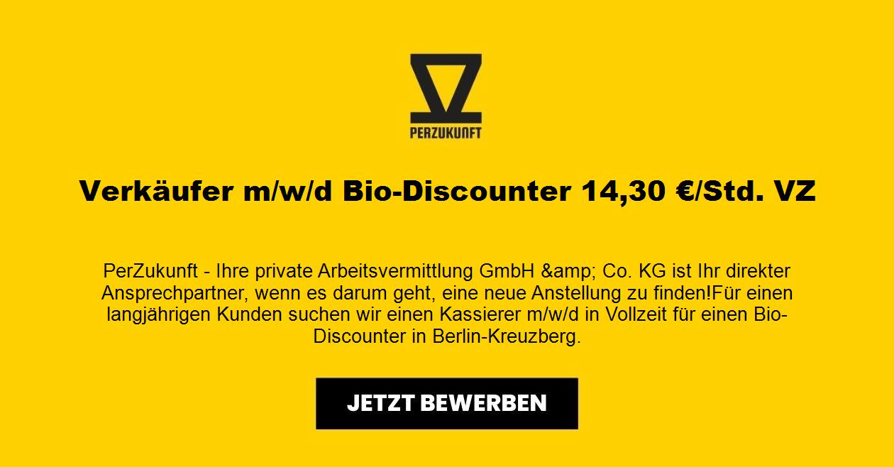 Verkäufer m/w/d Bio-Discounter 30,90 €/Std. VZ