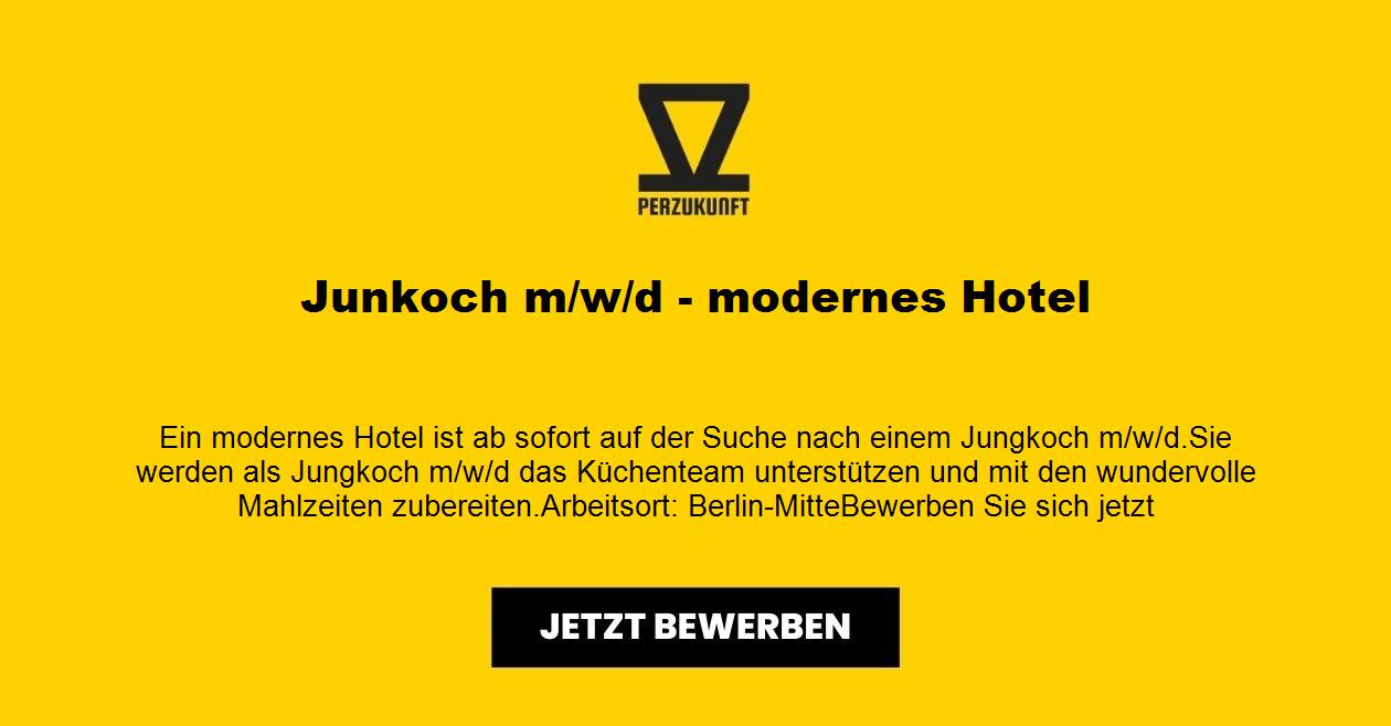 Junkoch m/w/d - modernes Hotel