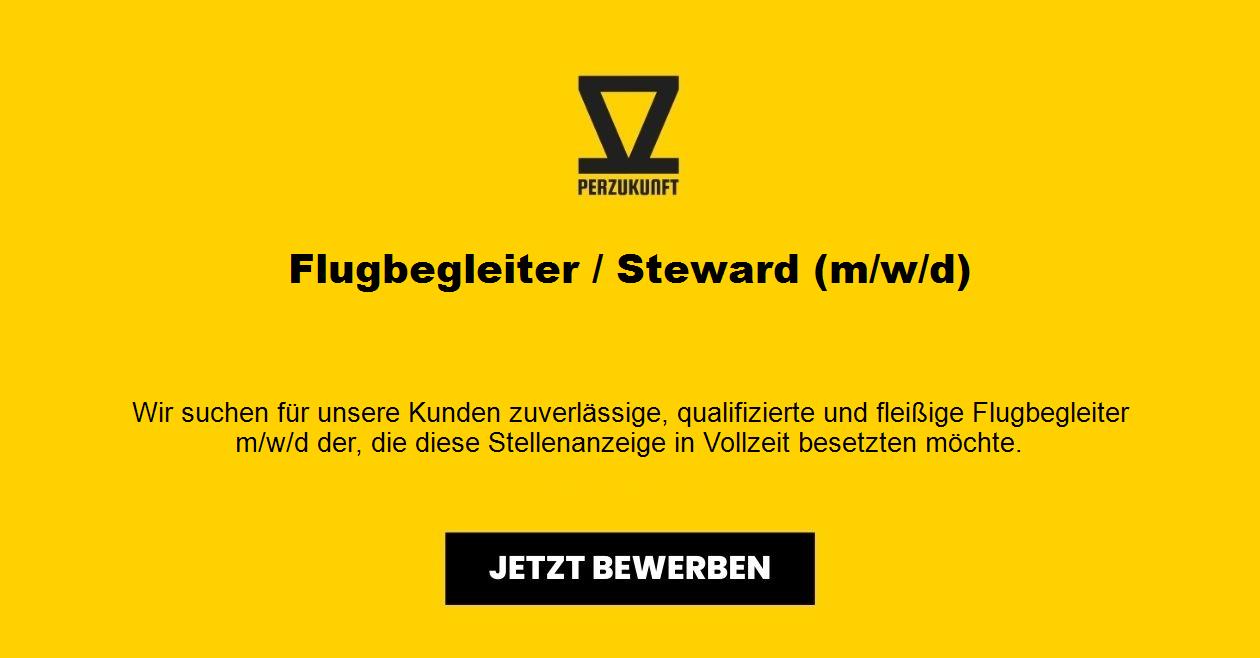 Flugbegleiter / Steward (m/w/d)