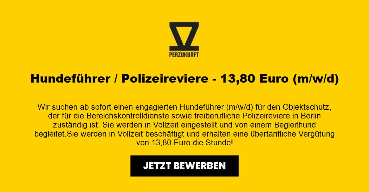 Hundeführer / Polizeireviere - 29,81 Euro (m/w/d)