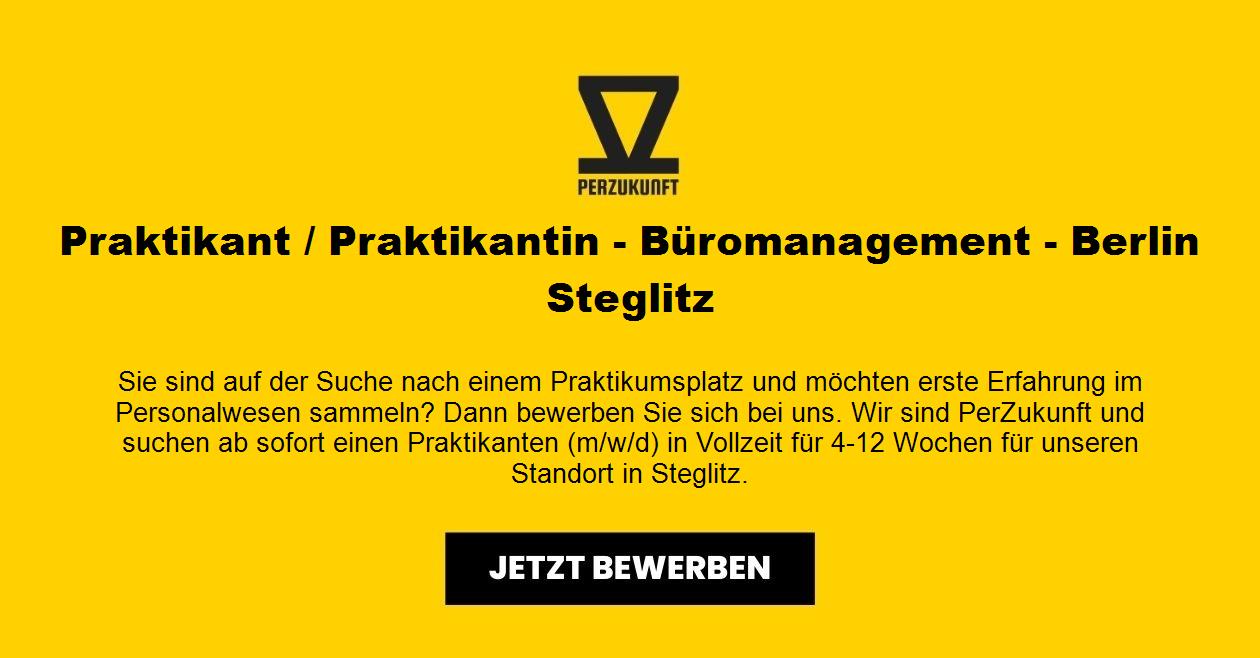 Praktikant / Praktikantin - Büromanagement - Berlin Steglitz