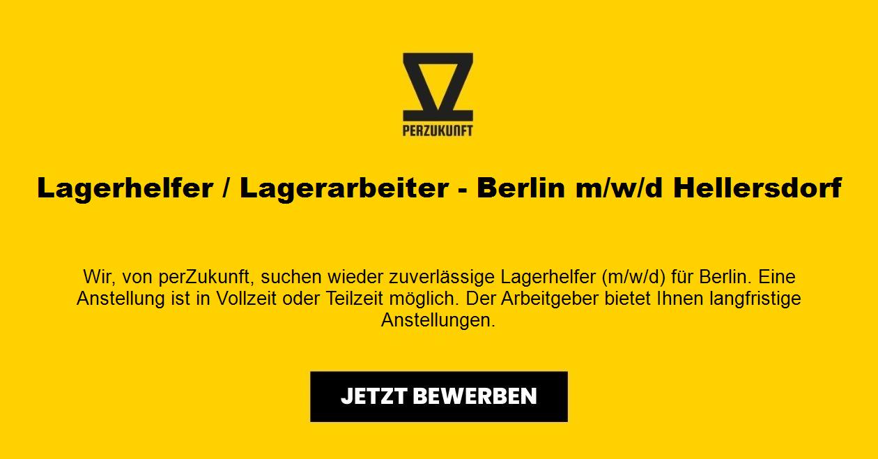 Lagerhelfer / Lagerarbeiter - Berlin m/w/d Hellersdorf