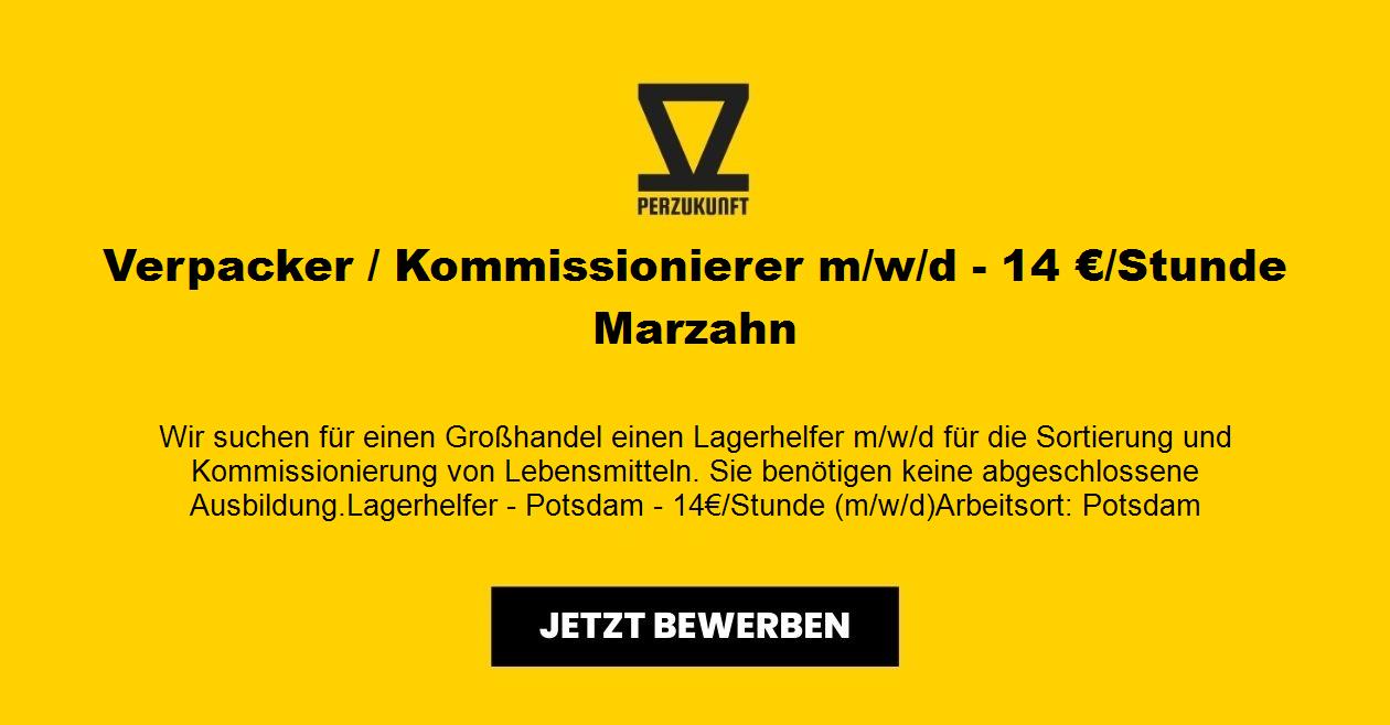 Verpacker / Kommissionierer m/w/d - 30,25 €/Stunde Marzahn
