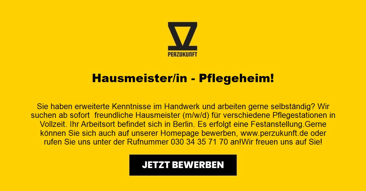 Hausmeister/in - Pflegeheim!