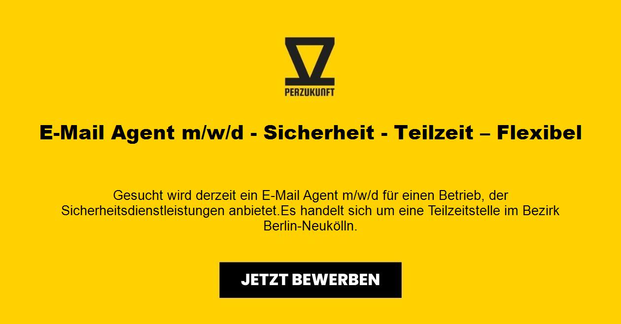 E-Mail Agent m/w/d - Sicherheit - Teilzeit – Flexibel