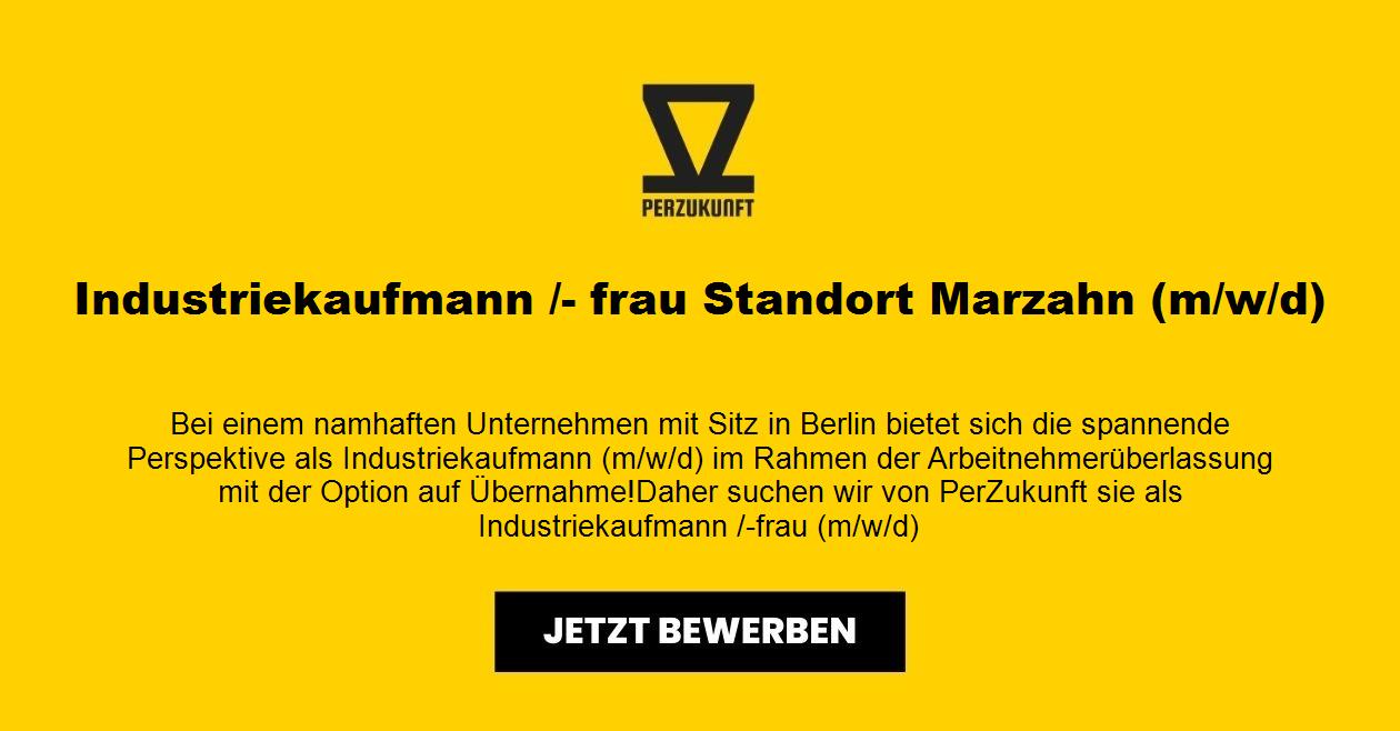 Industriekaufmann /- frau Standort Marzahn (m/w/d)