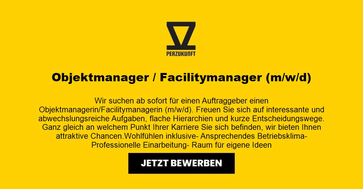 Objektmanager / Facilitymanager (m/w/d)