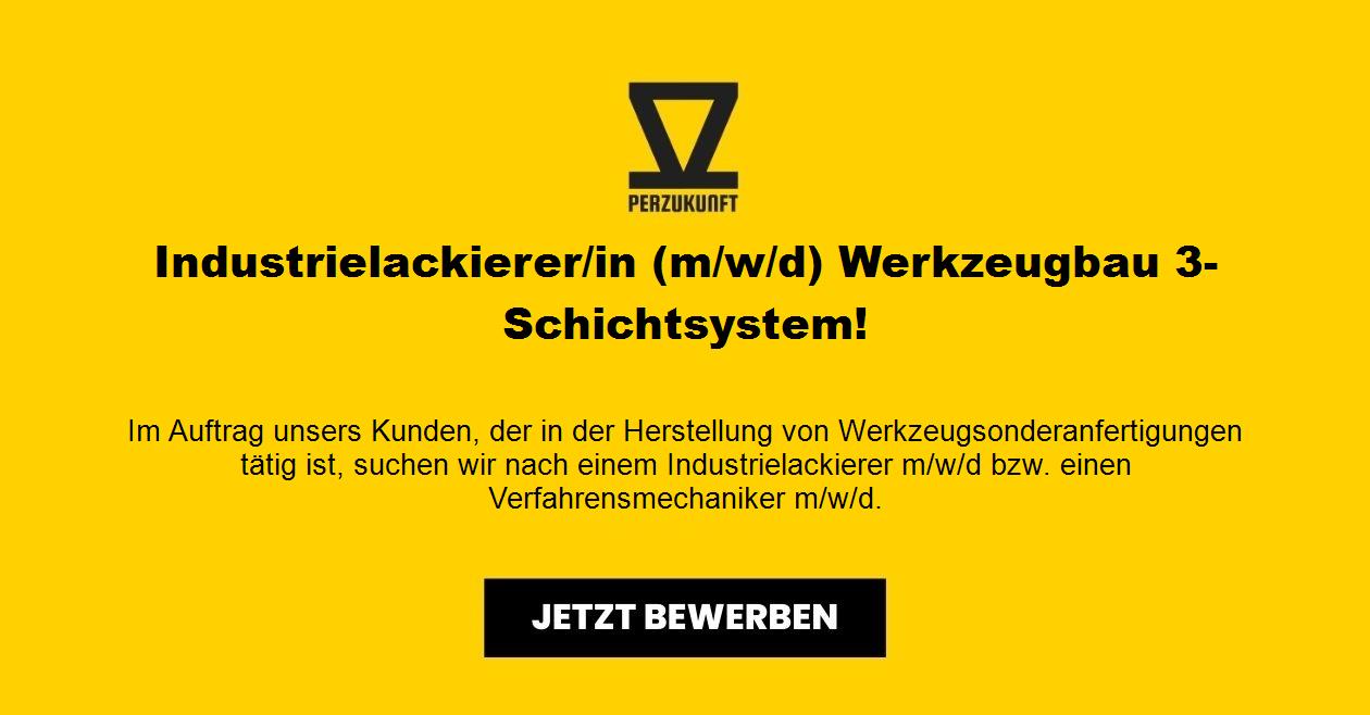 Industrielackierer/in (m/w/d) Werkzeugbau 3-Schichtsystem!