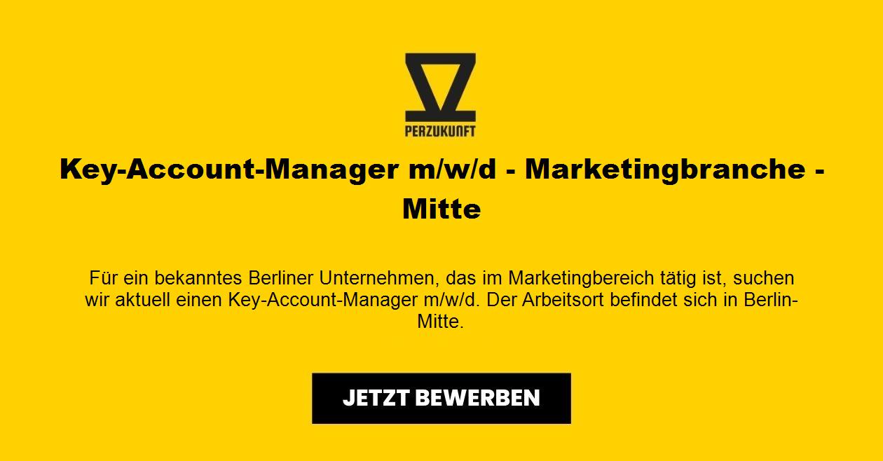 Key-Account-Manager m/w/d - Marketingbranche - Mitte