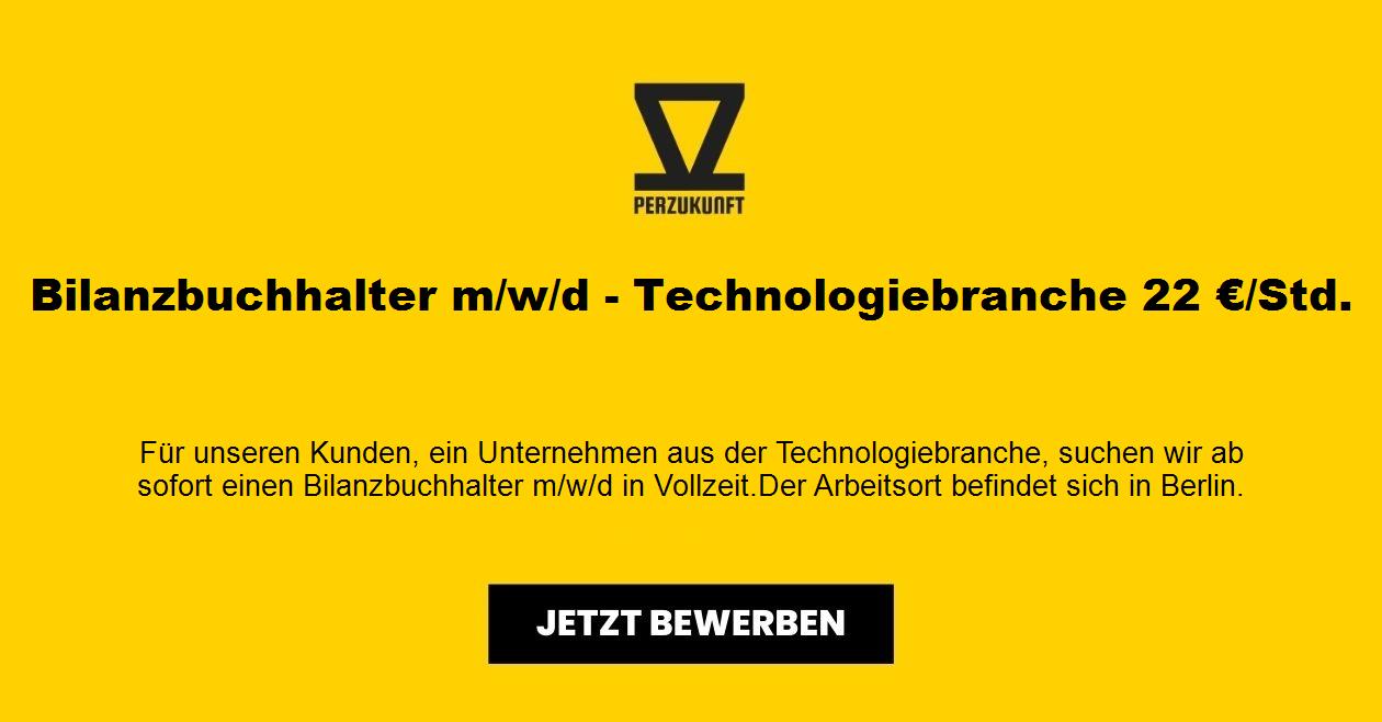 Bilanzbuchhalter m/w/d - Technologiebranche 47,52 €/Std.