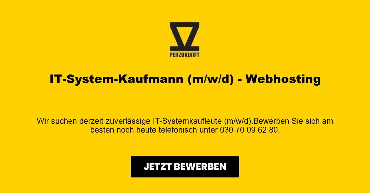 IT-System-Kaufmann (m/w/d) - Webhosting