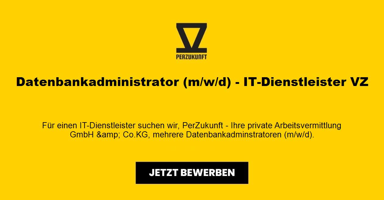 Datenbankadministrator (m/w/d) - IT-Dienstleister VZ
