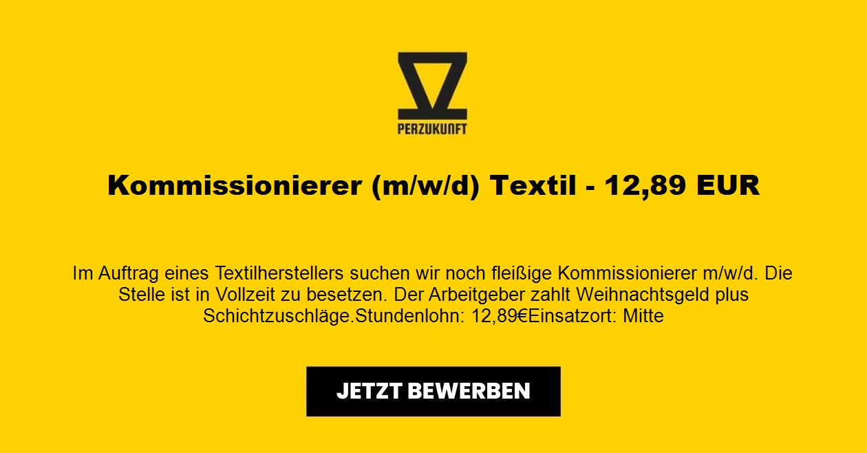 Kommissionierer (m/w/d) Textil - 27,84 EUR