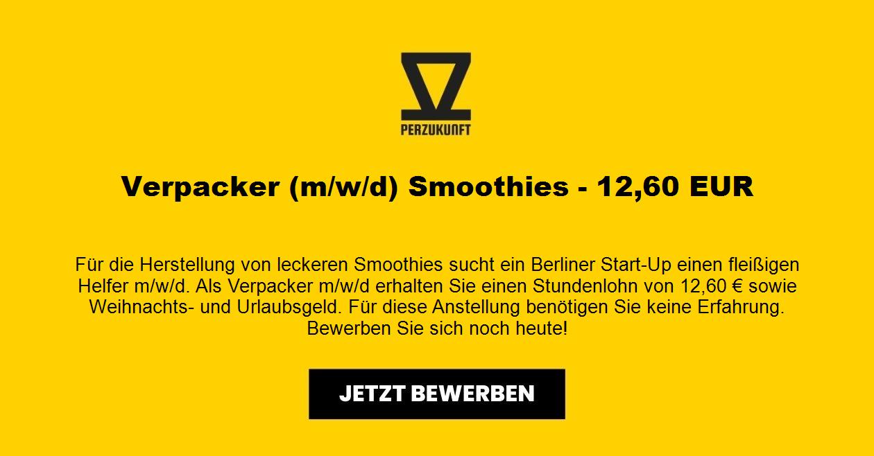 Verpacker (m/w/d) Smoothies - 27,22 EUR