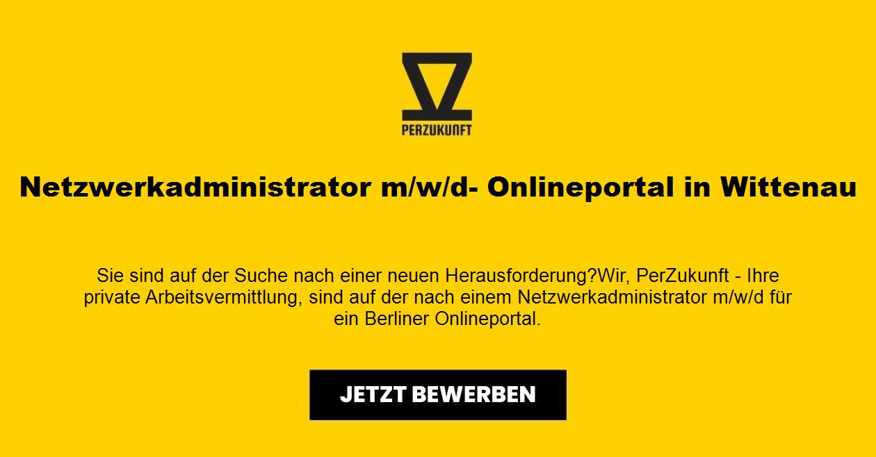 Netzwerkadministrator m/w/d- Onlineportal in Wittenau