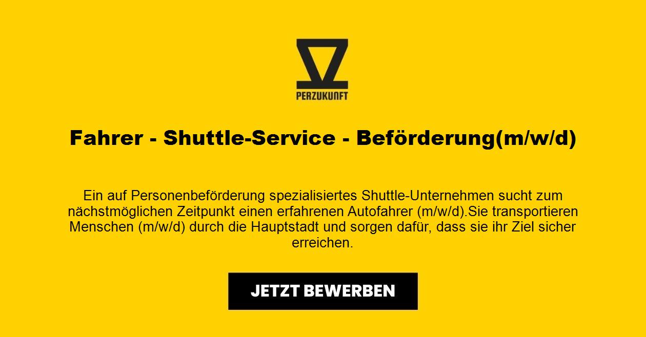 Fahrer - Shuttle-Service - Beförderung(m/w/d)