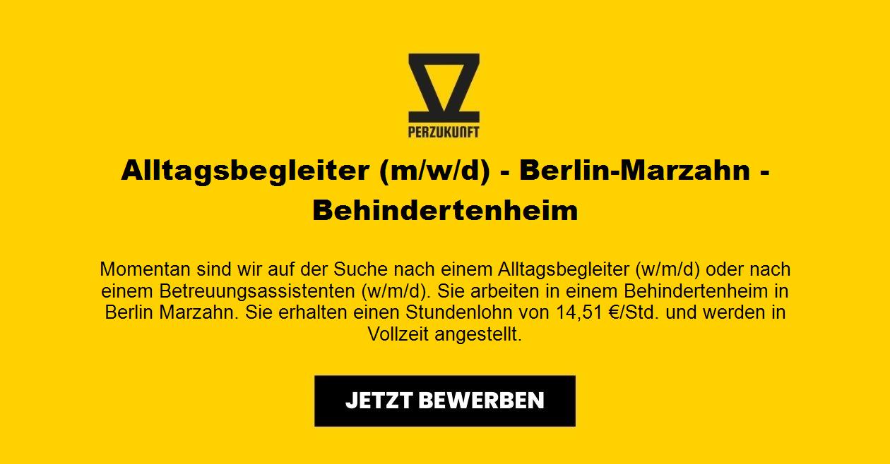 Alltagsbegleiter (m/w/d) - Berlin-Marzahn - Behindertenheim