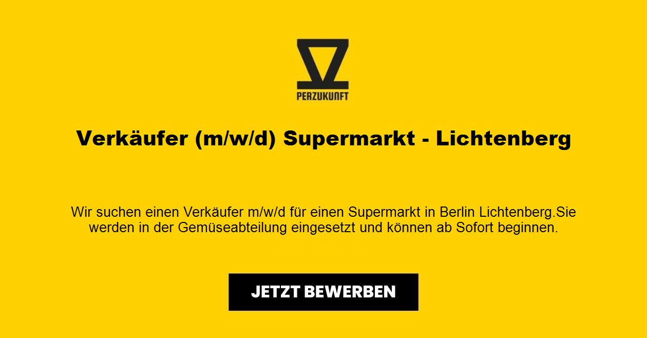 Verkäufer (m/w/d) Supermarkt - Lichtenberg