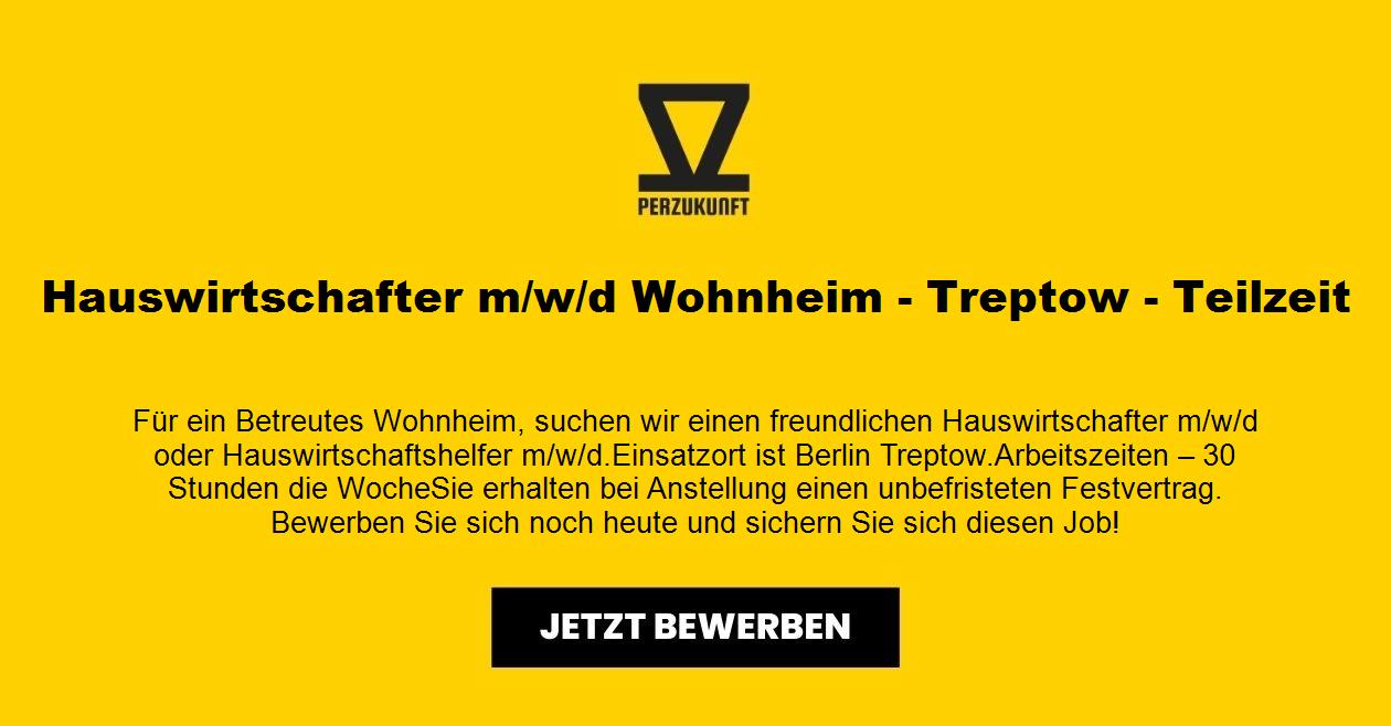 Hauswirtschafter m/w/d Wohnheim - Treptow - Teilzeit