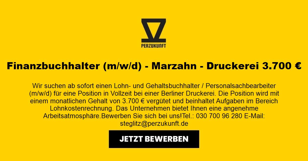 Finanzbuchhalter (m/w/d) - Marzahn - Druckerei 4092,36 €