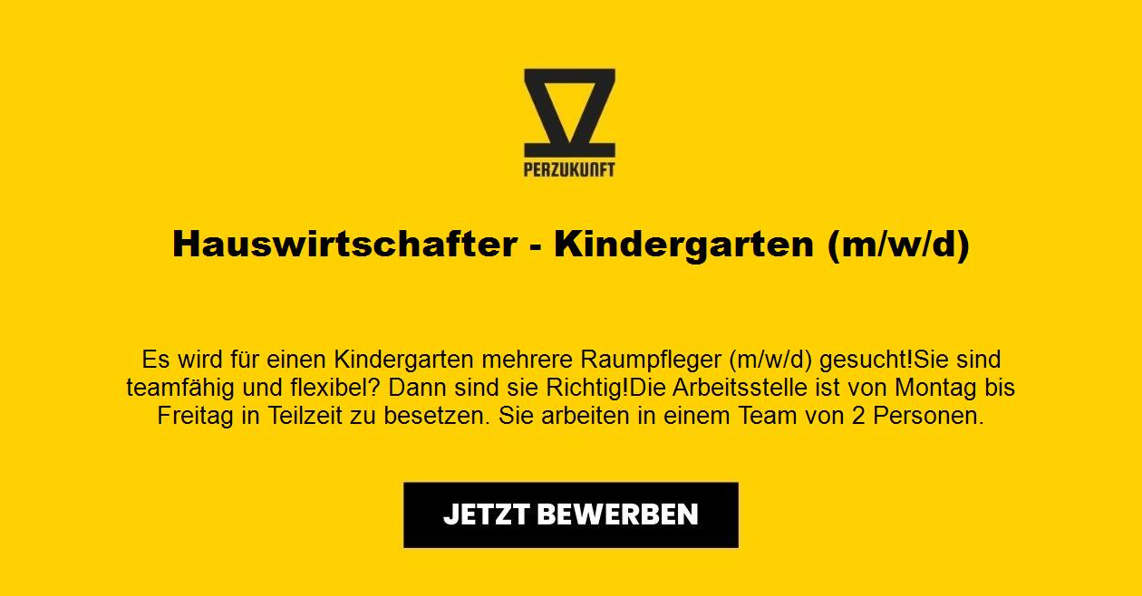 Hauswirtschafter - Kindergarten (m/w/d)