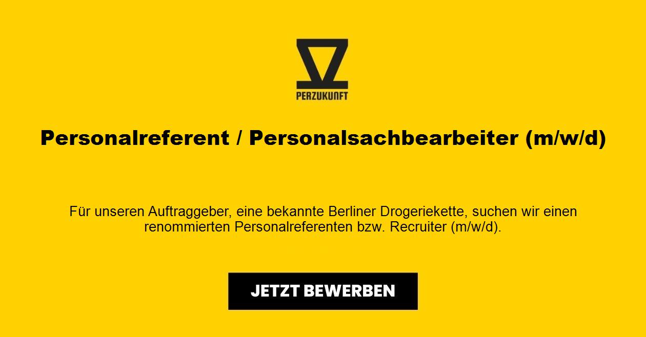 Personalreferent / Personalsachbearbeiter (m/w/d)