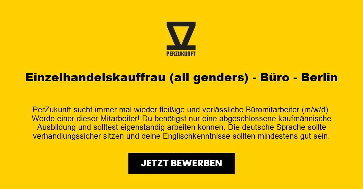 Einzelhandelskauffrau (all genders) - Büro - Berlin