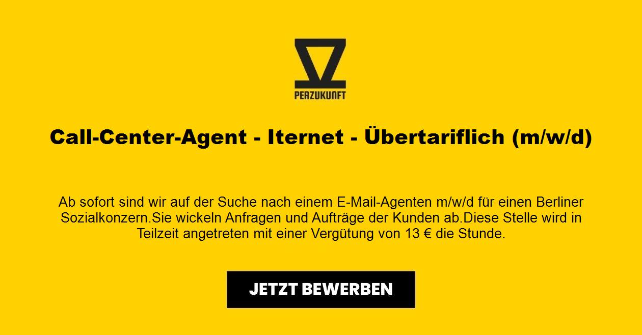 Call-Center-Agent - Iternet - Übertariflich (m/w/d)