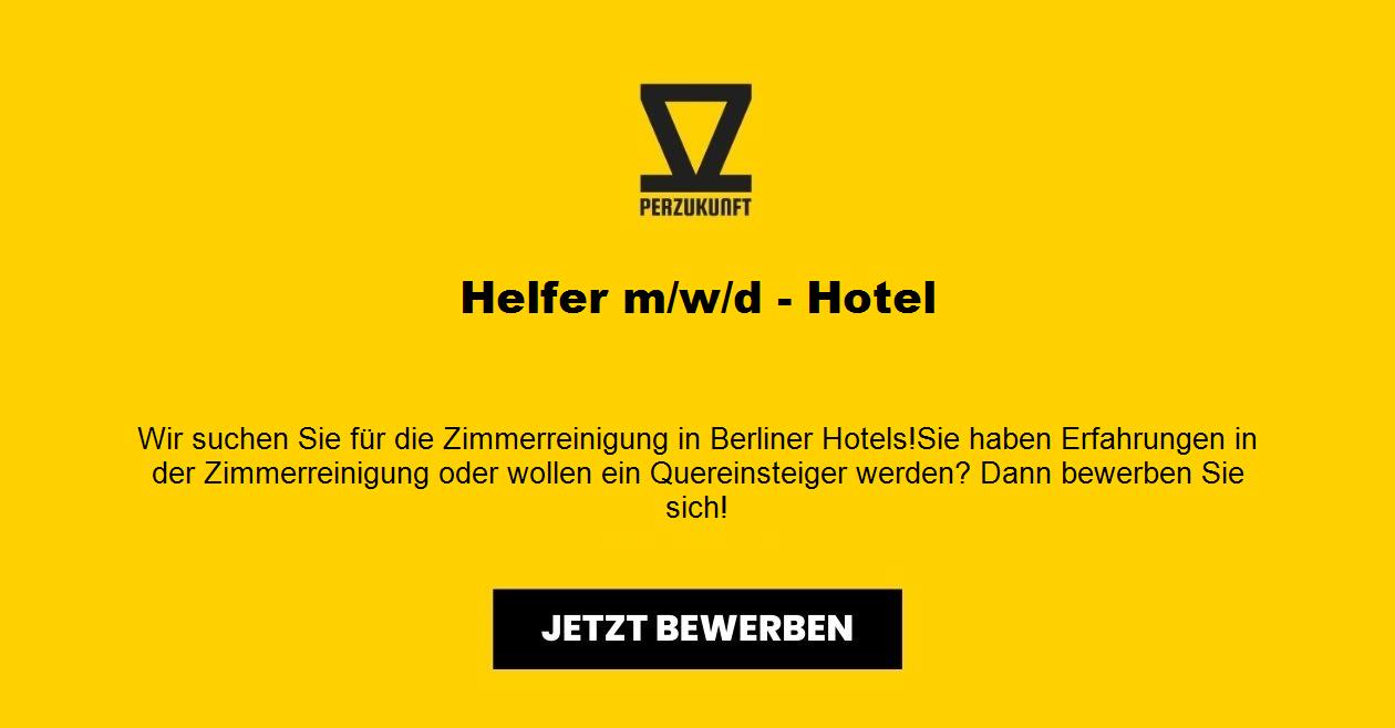 Helfer m/w/d - Hotel
