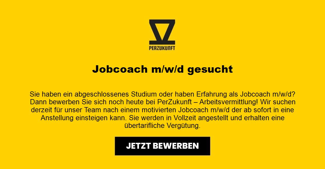 Jobcoach m/w/d gesucht