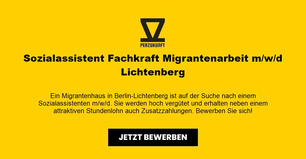 Sozialassistent Fachkraft Migrantenarbeit m/w/d Lichtenberg
