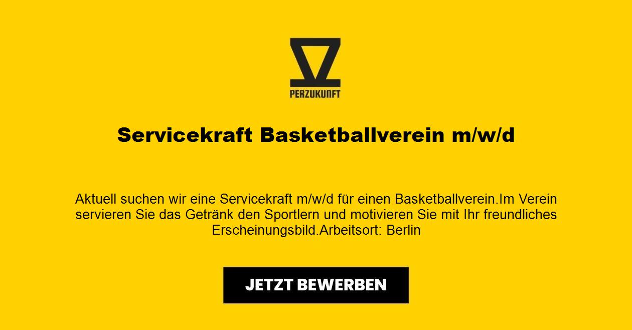 Servicekraft Basketballverein m/w/d